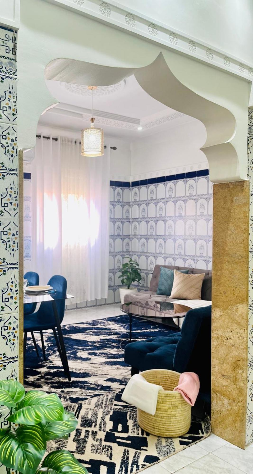 Apartment With Ac, Patio And Rooftop Appartement Climatise Avec Patio Et Toit Terrasse Marrakesh Exterior foto